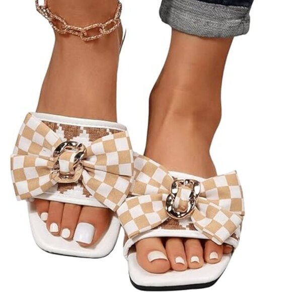 Bow women's sandals - Picture 5 of 7